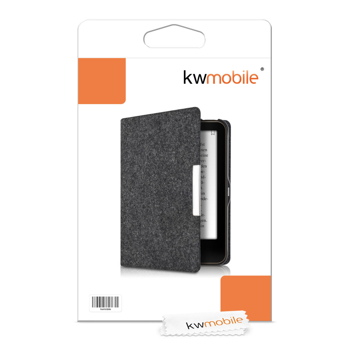 Tolino Vision 1 / 2 / 3 / 4 HD eReader Case Felt