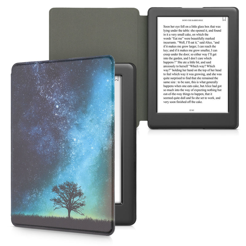 Kobo Glo HD / Touch 2.0 with Auto Sleep eReader Flip Case Cosmic Nature