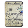 Kobo Glo HD / Touch 2.0 with Auto Sleep eReader Flip Case Vintage Butterflies