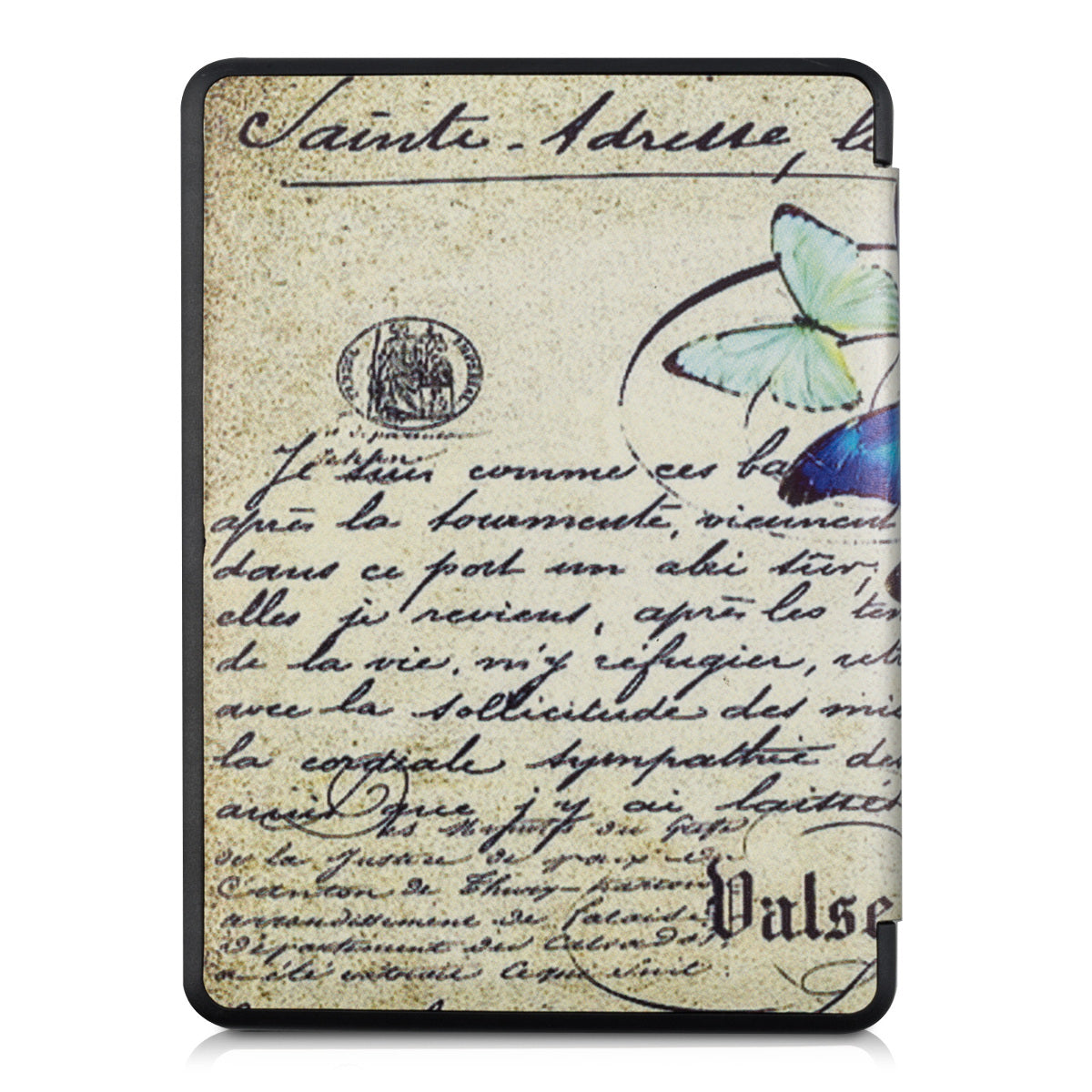 Kobo Glo HD / Touch 2.0 with Auto Sleep eReader Flip Case Vintage Butterflies