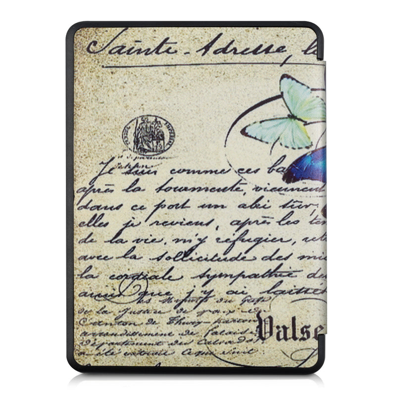 Kobo Glo HD / Touch 2.0 with Auto Sleep eReader Flip Case Vintage Butterflies