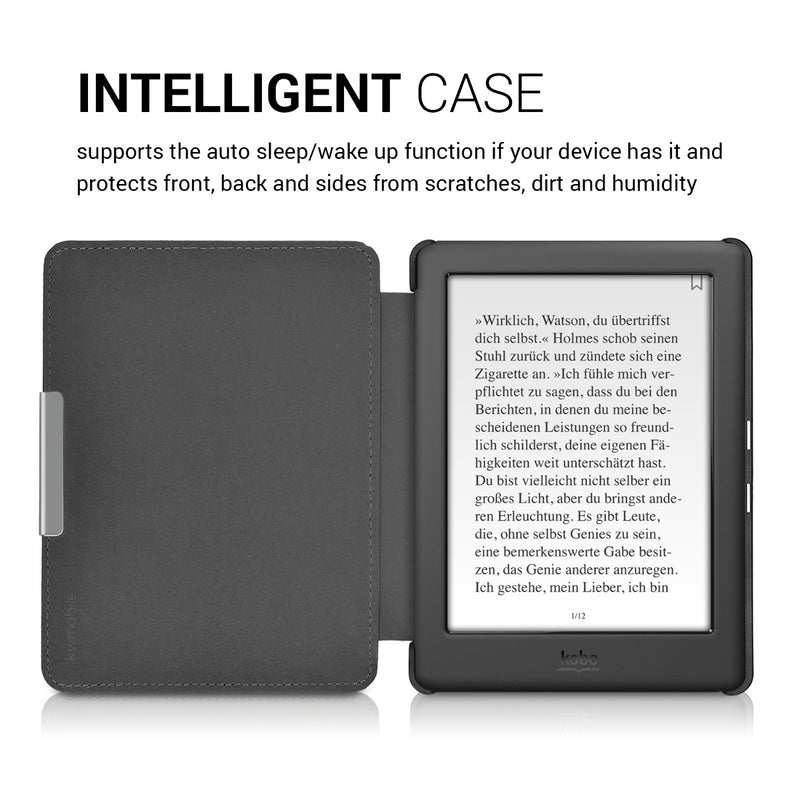 Kobo Glo HD / Touch 2.0 with Auto Sleep eReader Flip Case Vintage Butterflies