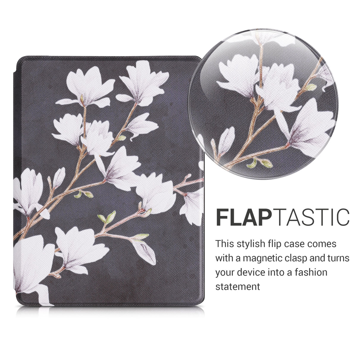 Kobo Glo HD / Touch 2.0 with Auto Sleep eReader Flip Case Vintage Butterflies