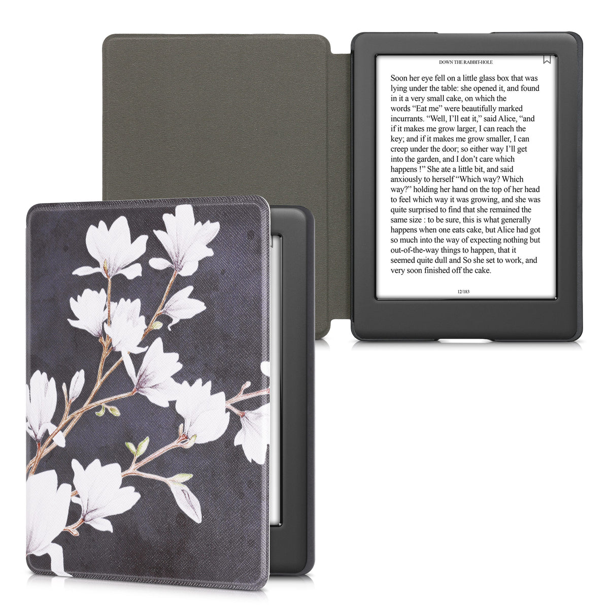 Kobo Glo HD / Touch 2.0 with Auto Sleep eReader Flip Case Vintage Butterflies
