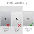 kwmobile Cover compatible with Apple iPad Air 2 - Tablet Case