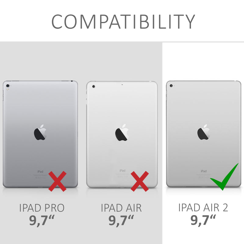 kwmobile Cover compatible with Apple iPad Air 2 - Tablet Case