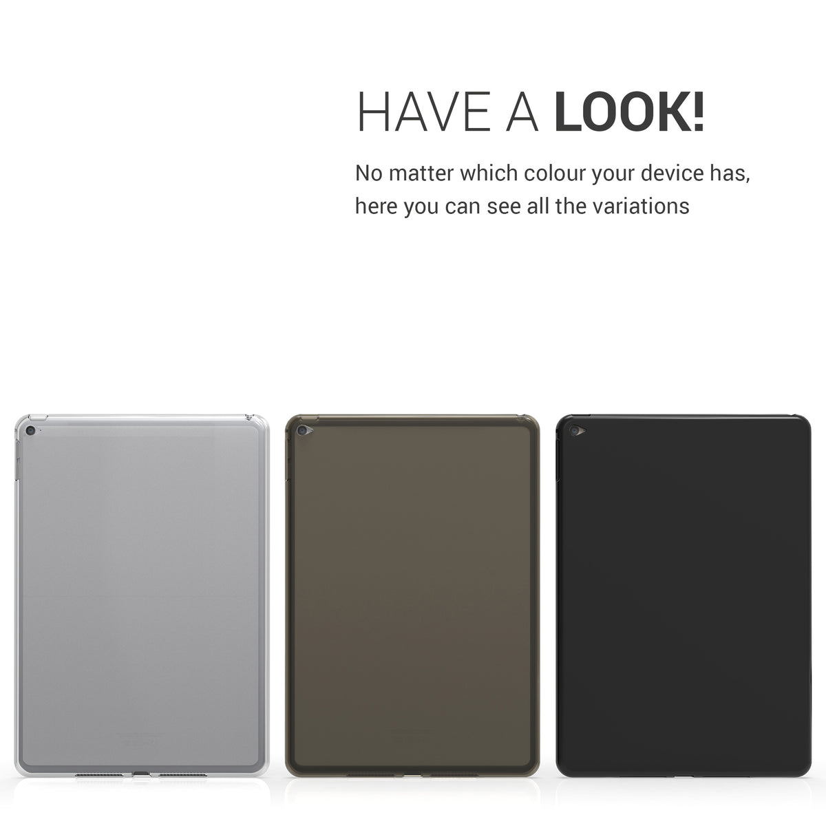 kwmobile Cover compatible with Apple iPad Air 2 - Tablet Case