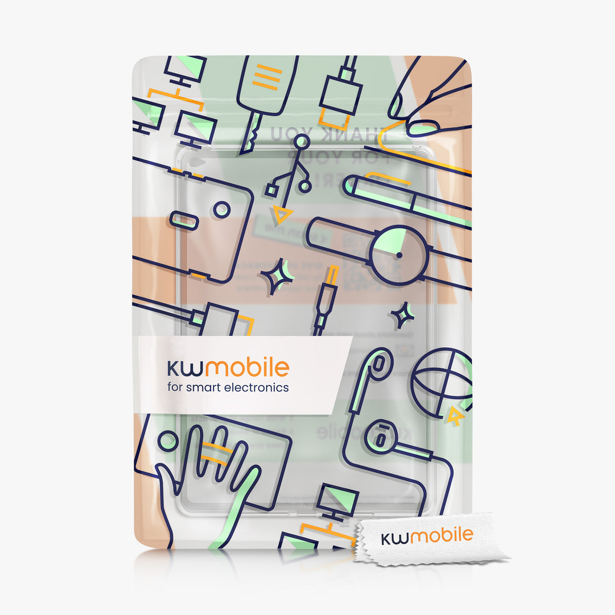 kwmobile Cover compatible with Apple iPad Air 2 - Tablet Case