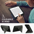 kwmobile Protective Case for Tolino Vision 1 / 2 / 3 / 4 HD Cover - Case - eReader Flip Cover with Auto Sleep Function - Cover with Stand