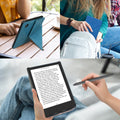kwmobile Protective Case for Tolino Vision 1 / 2 / 3 / 4 HD Cover - Case - eReader Flip Cover with Auto Sleep Function - Cover with Stand