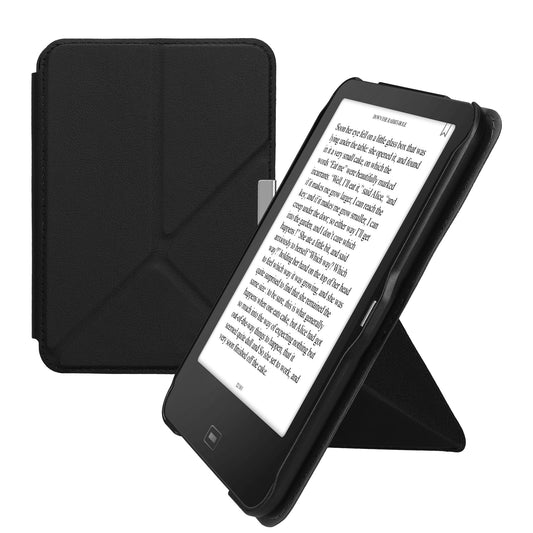 kwmobile Protective Case for Tolino Vision 1 / 2 / 3 / 4 HD Cover - Case - eReader Flip Cover with Auto Sleep Function - Cover with Stand