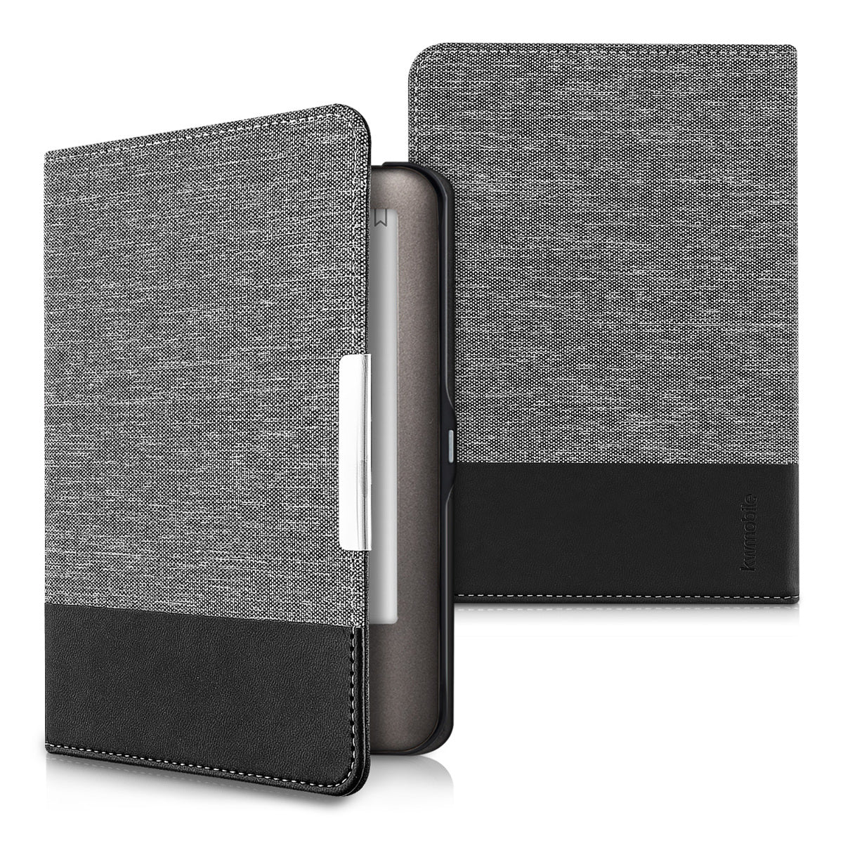Tolino Shine (2013) eReader Case Grey and Black Canvas