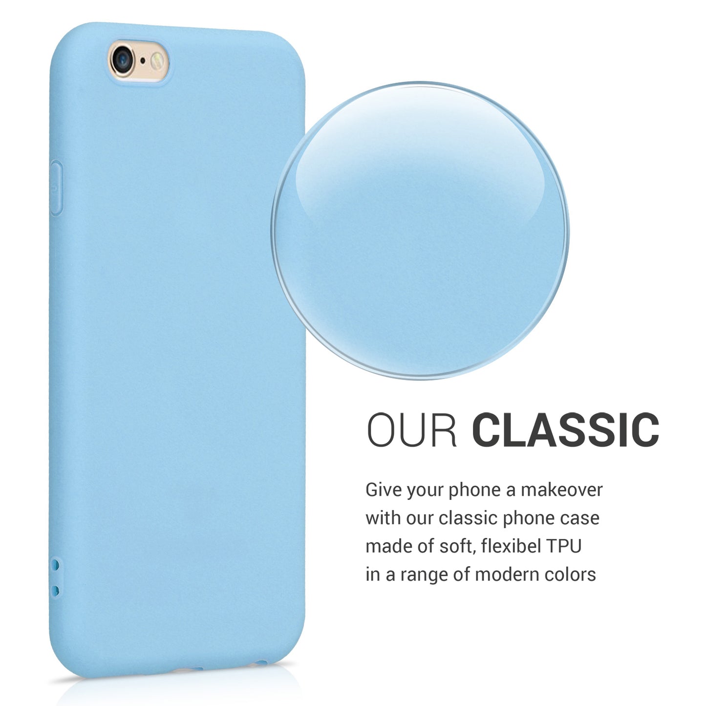 kwmobile Phone Case for Apple iPhone 6 / 6S Cover Protective Case