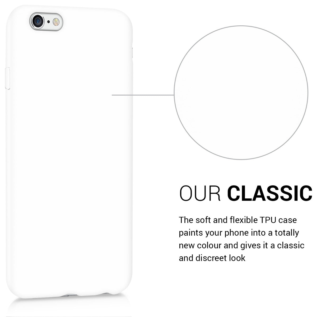 kwmobile Phone Case for Apple iPhone 6 / 6S Cover Protective Case