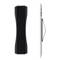 kwmobile Tablet Fingerhalter Griff Halter - Selbstklebende Tablet PC Fingerhalterung kompatibel mit iPad Samsung Sony Tablets - Schwarz Schwarz  