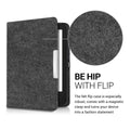 Tolino Shine 2 HD eReader Case Dark Grey Felt
