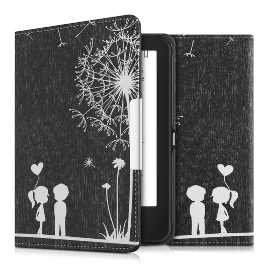 kwmobile Protective Case for Tolino Shine 2 HD Cover - eReader Flip Case with Auto Sleep Function