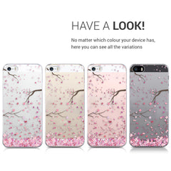 transparente Silikon Handyhülle für Apple iPhone SE (1.Gen 2016) / iPhone 5 / iPhone 5S