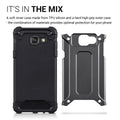 kwmobile Case Compatible with Samsung Galaxy A5 (2016) - Hybrid Phone Cover Case Protective Cover