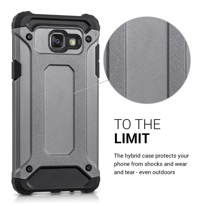 kwmobile Case Compatible with Samsung Galaxy A5 (2016) - Hybrid Phone Cover Case Protective Cover