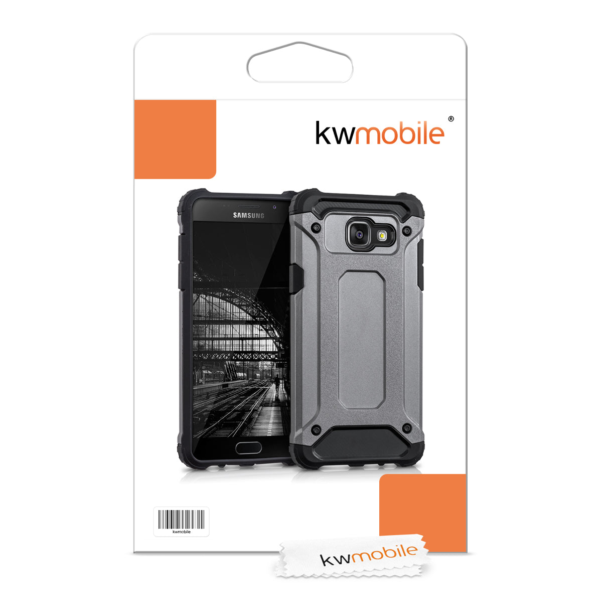 kwmobile Case Compatible with Samsung Galaxy A5 (2016) - Hybrid Phone Cover Case Protective Cover