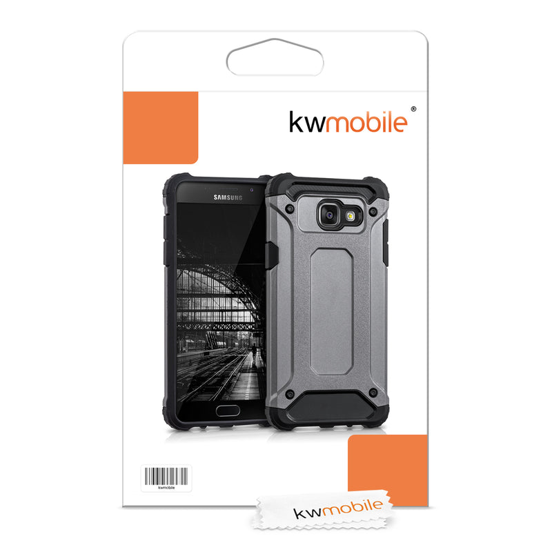 kwmobile Case Compatible with Samsung Galaxy A5 (2016) - Hybrid Phone Cover Case Protective Cover