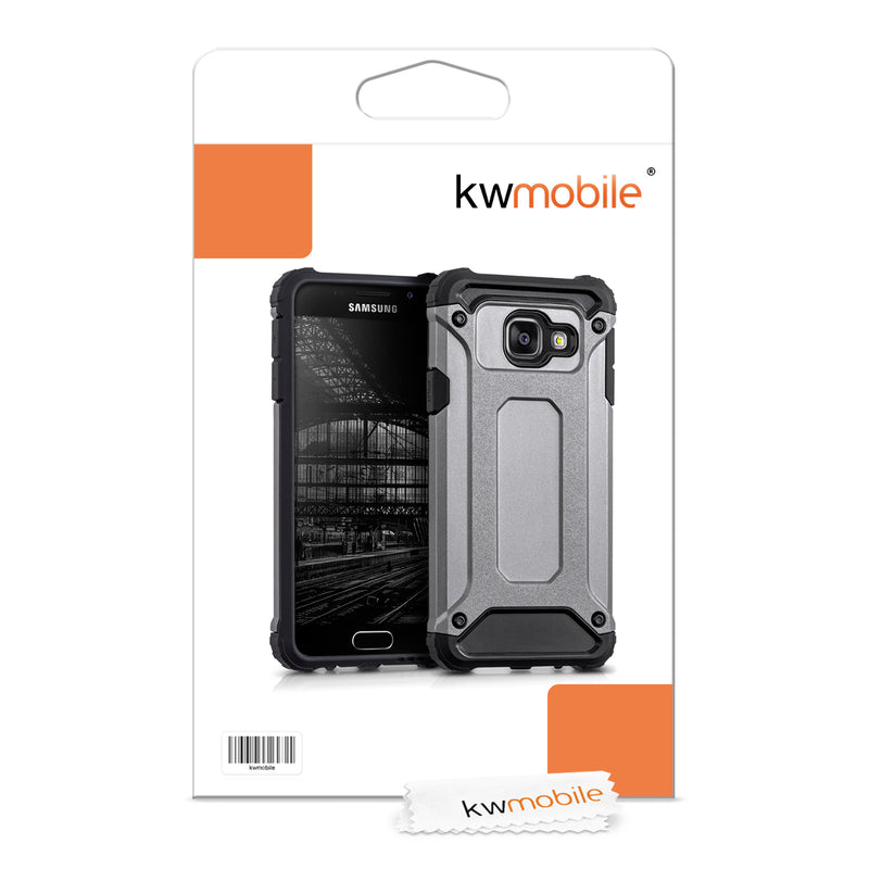kwmobile Case Compatible with Samsung Galaxy A3 (2016) - Hybrid Phone Cover Protective Case