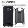 kwmobile Case Compatible with Samsung Galaxy A3 (2016) - Hybrid Phone Cover Protective Case