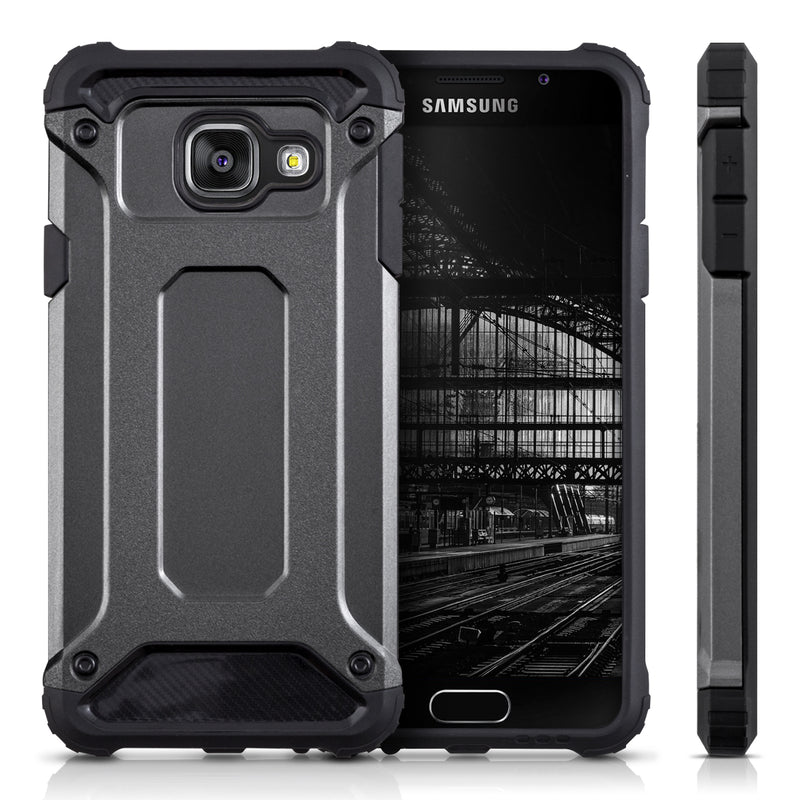 kwmobile Case Compatible with Samsung Galaxy A3 (2016) - Hybrid Phone Cover Protective Case