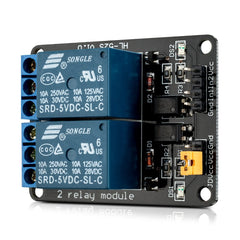 kwmobile 2 Kanal Relais Modul mit 5V für Arduino