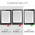 Kobo Aura ONE with Auto Sleep eReader Flip Case