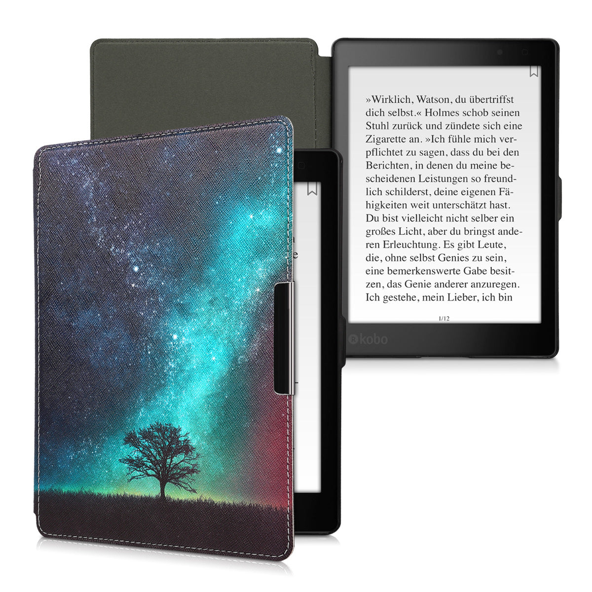 Kobo Aura ONE with Auto Sleep eReader Flip Case