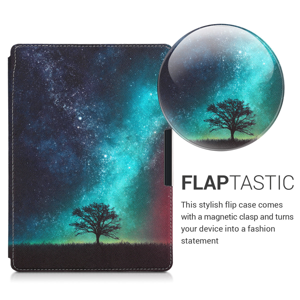 Kobo Aura ONE with Auto Sleep eReader Flip Case