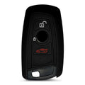 kwmobile Car Key Cover compatible with BMW 3-Button Key Fob (Keyless Go only)