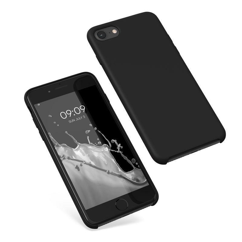 kwmobile Phone Case for Apple iPhone SE (2022 / 2020) / iPhone 8 / 7 Case - Silicone Cover - Wireless Charging - Protective Cover