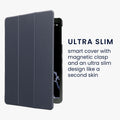 Samsung Galaxy Tab A 10.1 (S-Pen) (2016) Tablet Case Dark Blue Faux Leather