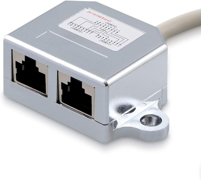 Network Cable Splitter Connector Doubler
