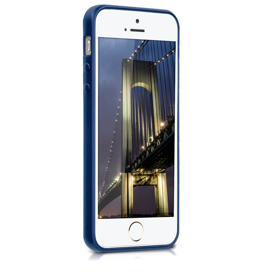 kwmobile Phone Case for Apple iPhone SE (1st Gen 2016) / iPhone 5 / iPhone 5S - Silicone Cover Protective Case