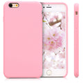 kwmobile Phone Case for Apple iPhone 6 Plus / 6S Plus Case - Silicone Case - Wireless Charging - Protective Cover