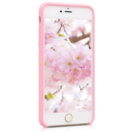 kwmobile Phone Case for Apple iPhone 6 Plus / 6S Plus Case - Silicone Case - Wireless Charging - Protective Cover