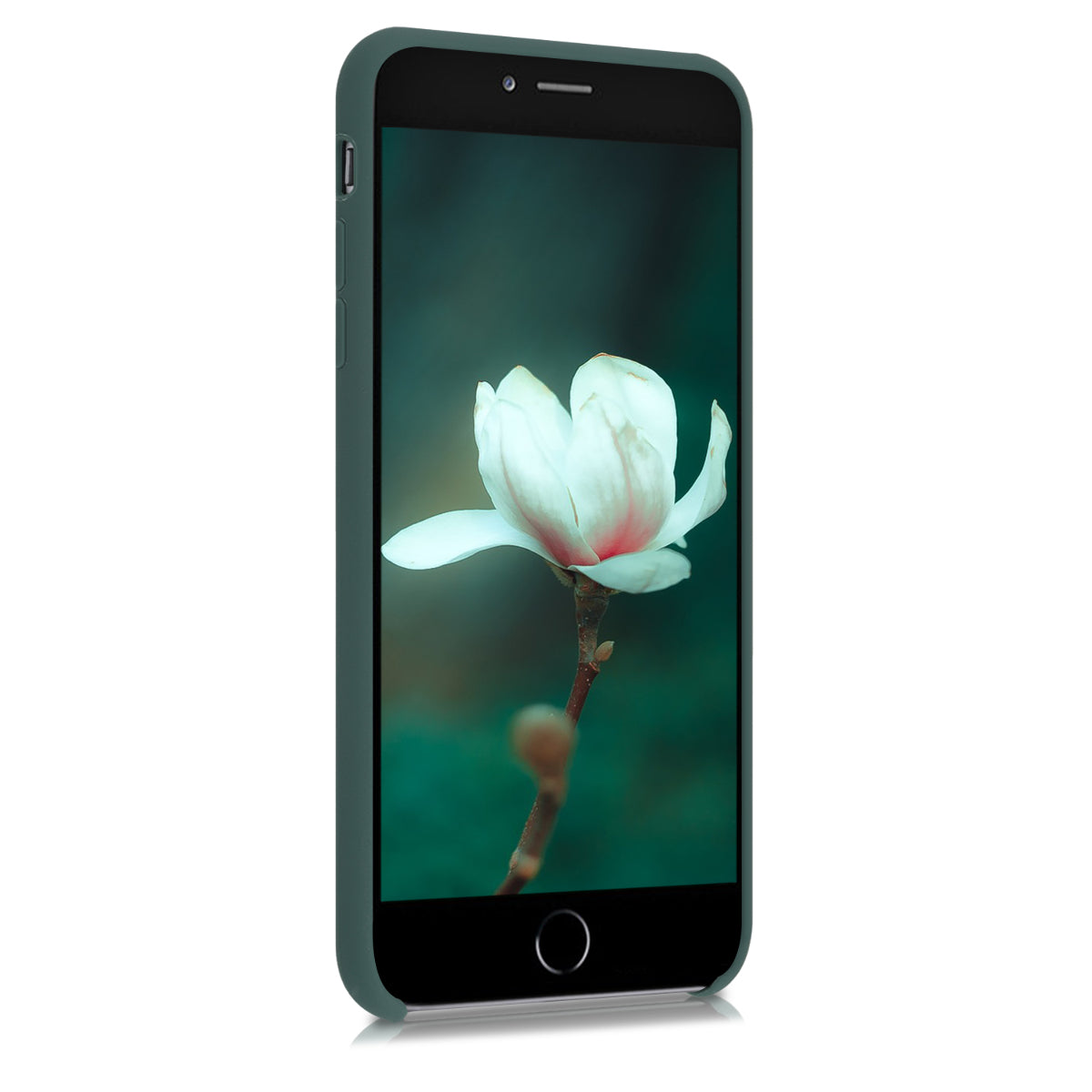 kwmobile Phone Case for Apple iPhone 6 Plus / 6S Plus Case - Silicone Case - Wireless Charging - Protective Cover
