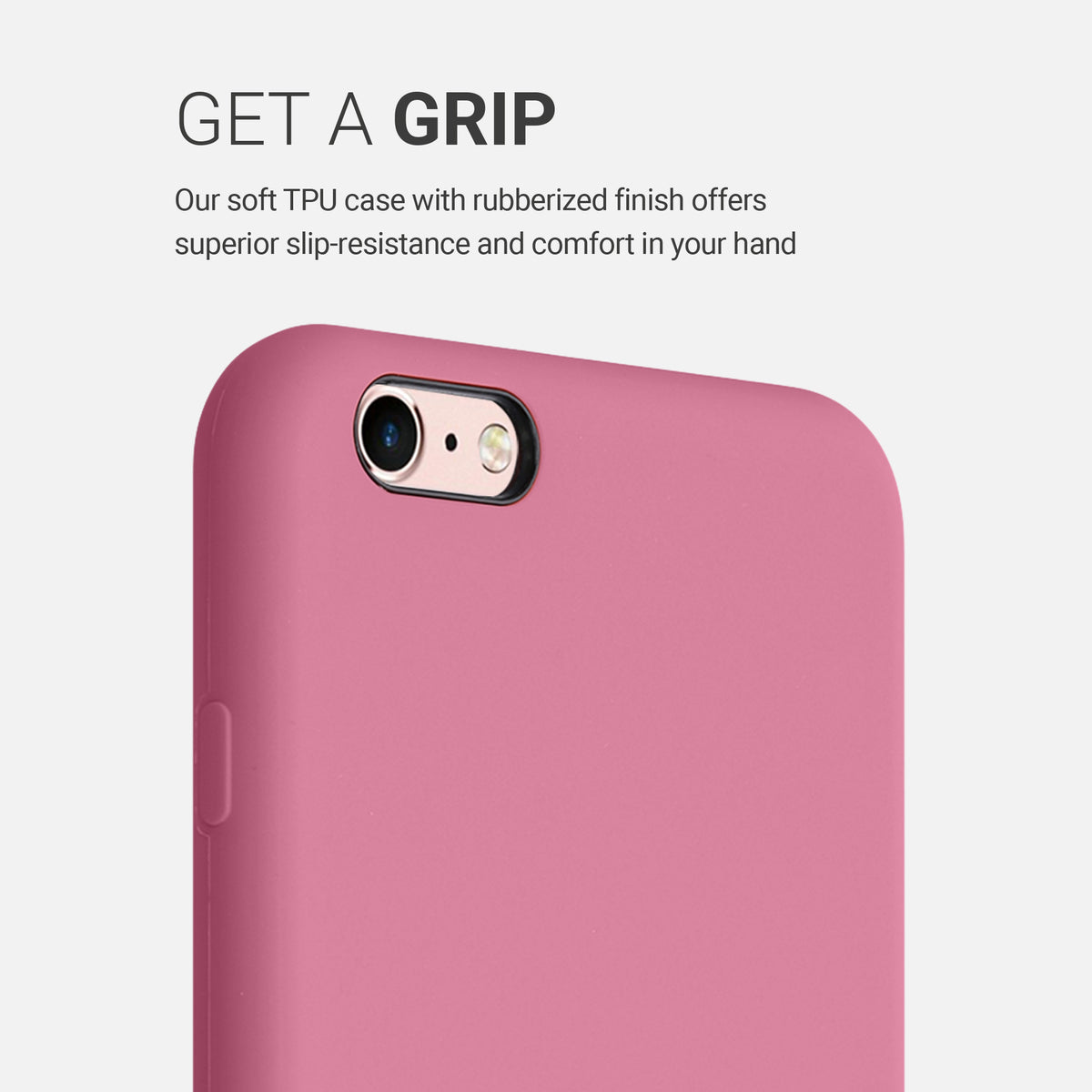 kwmobile Phone Case for Apple iPhone 6 Plus / 6S Plus Case - Silicone Case - Wireless Charging - Protective Cover