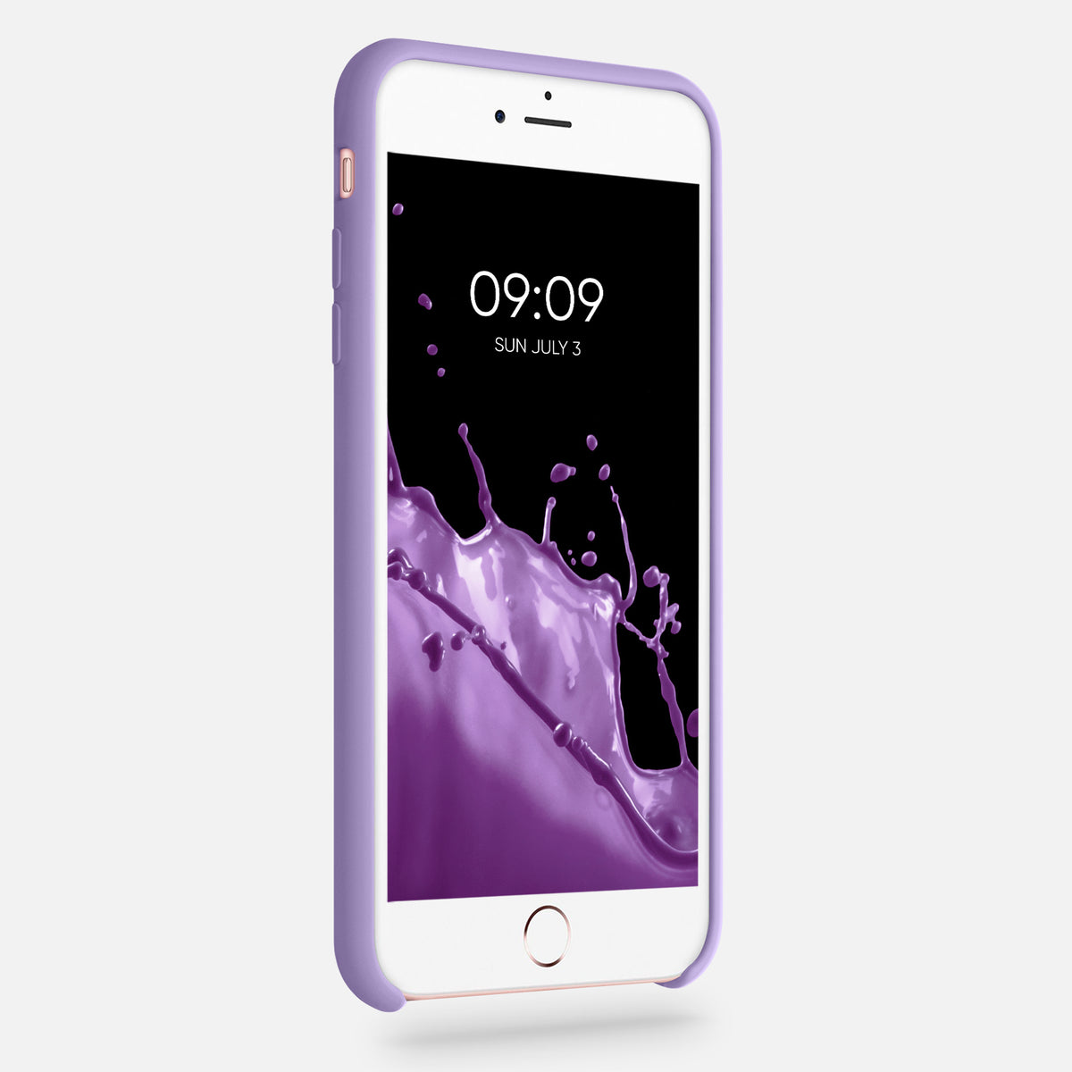 kwmobile Phone Case for Apple iPhone 6 Plus / 6S Plus Case - Silicone Case - Wireless Charging - Protective Cover