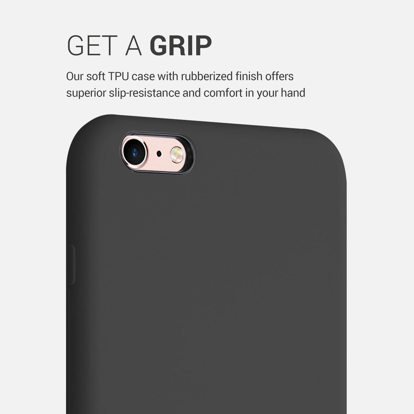 kwmobile Phone Case for Apple iPhone 6 Plus / 6S Plus Case - Silicone Case - Wireless Charging - Protective Cover