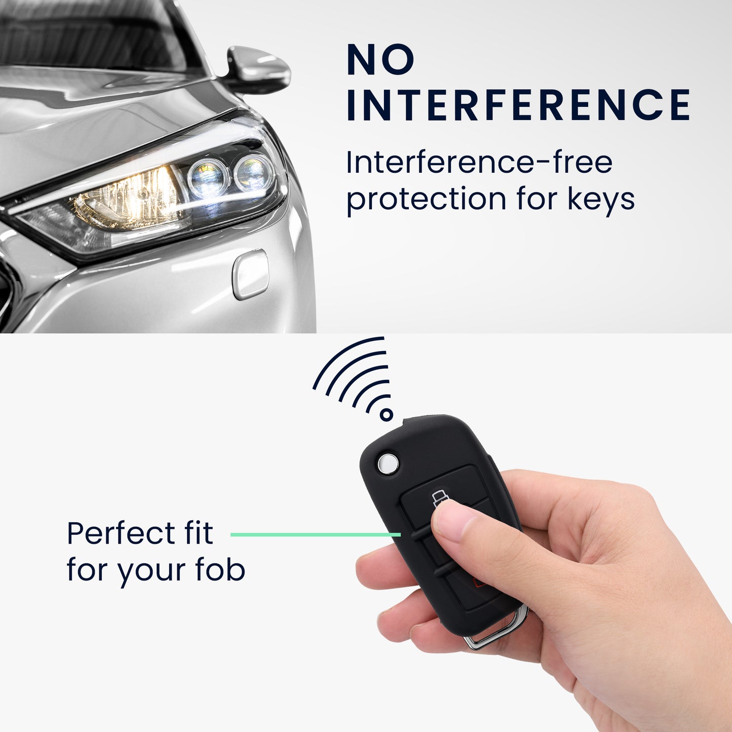 Silicone Case compatible with Audi Car Key