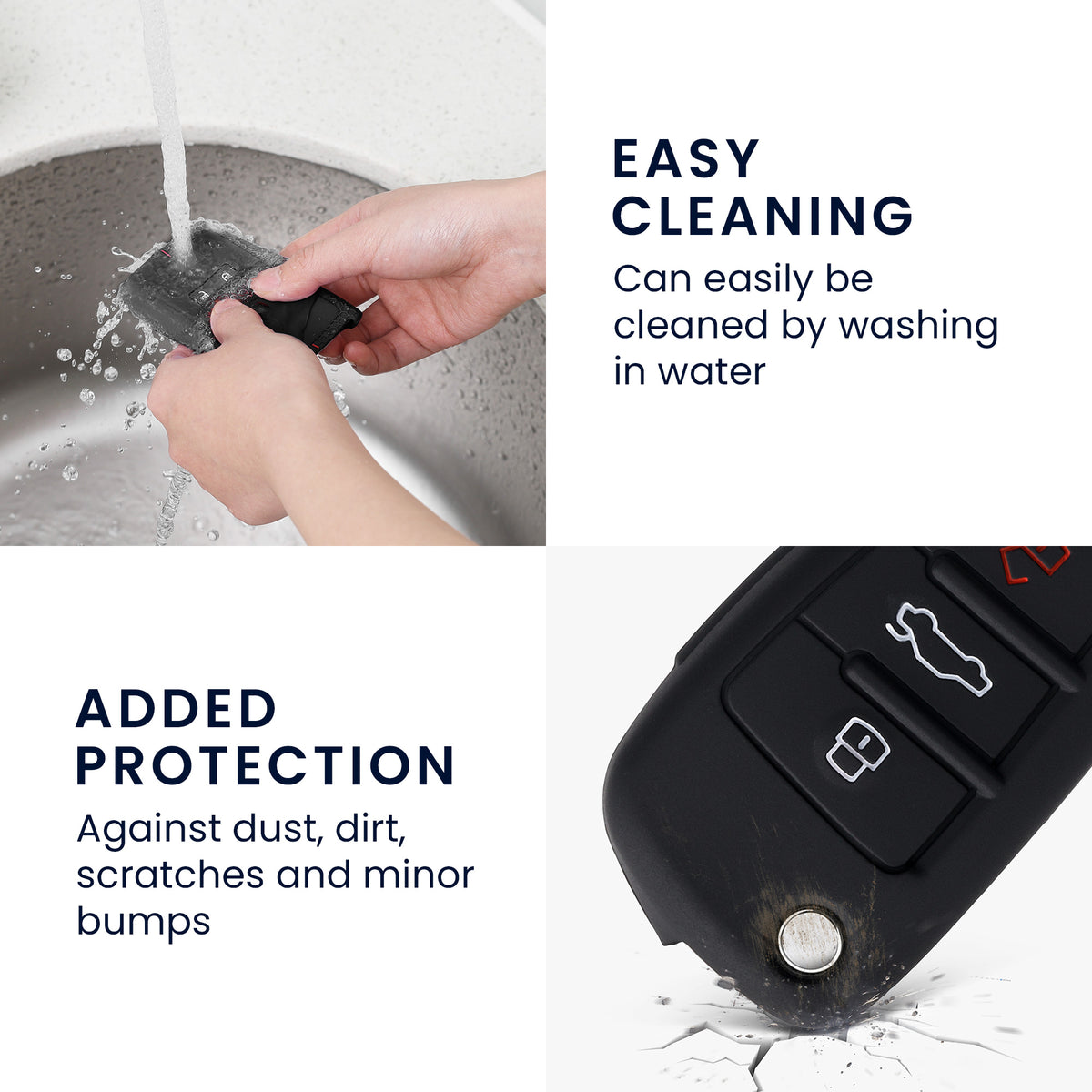 Silicone Case compatible with Audi Car Key