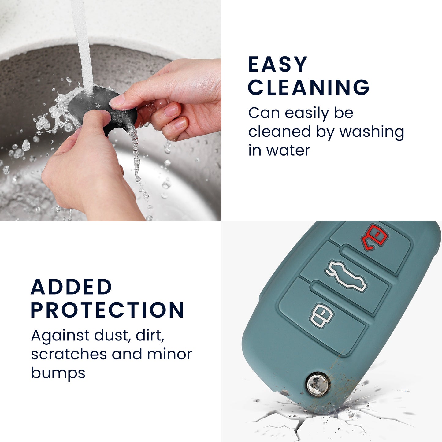 Silicone Case compatible with Audi Car Key