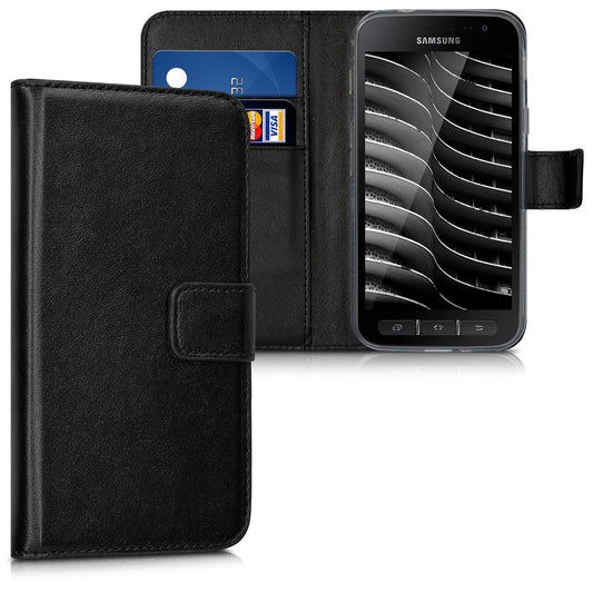 kwmobile Case Compatible with Samsung Galaxy Xcover 4 / 4S - Phone Cover with Card Slots
