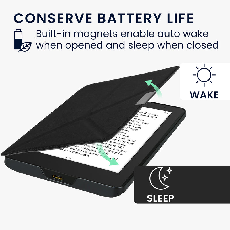 Kobo Aura Edition 2 with Auto Sleep eReader Flip Case