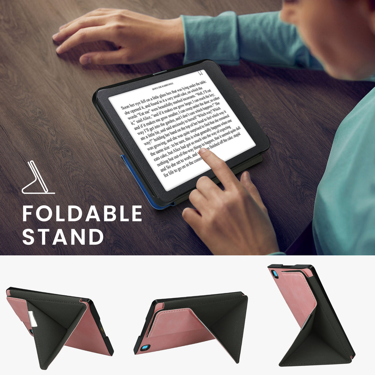 Kobo Aura Edition 2 with Auto Sleep eReader Flip Case